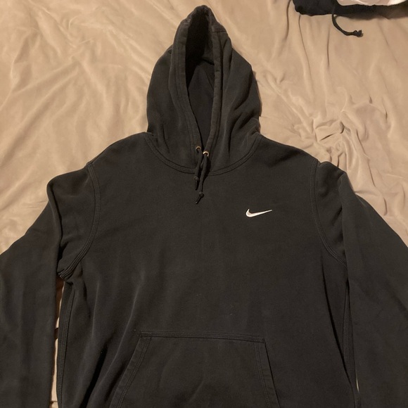 black cotton nike hoodie
